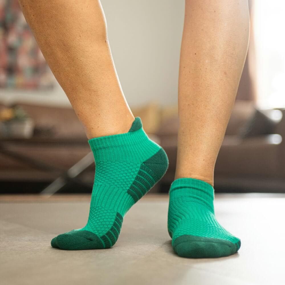 Emerald Ankle Compression Socks