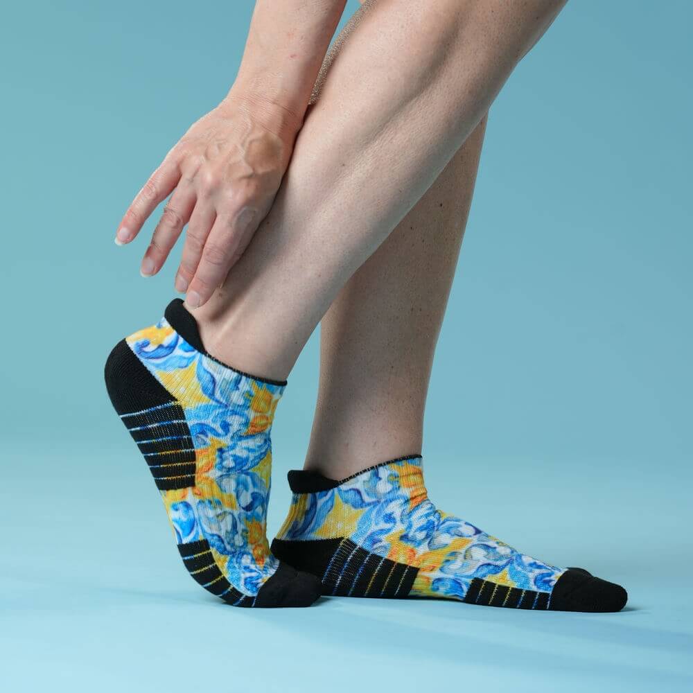 Mediterranean Ankle Compression Socks