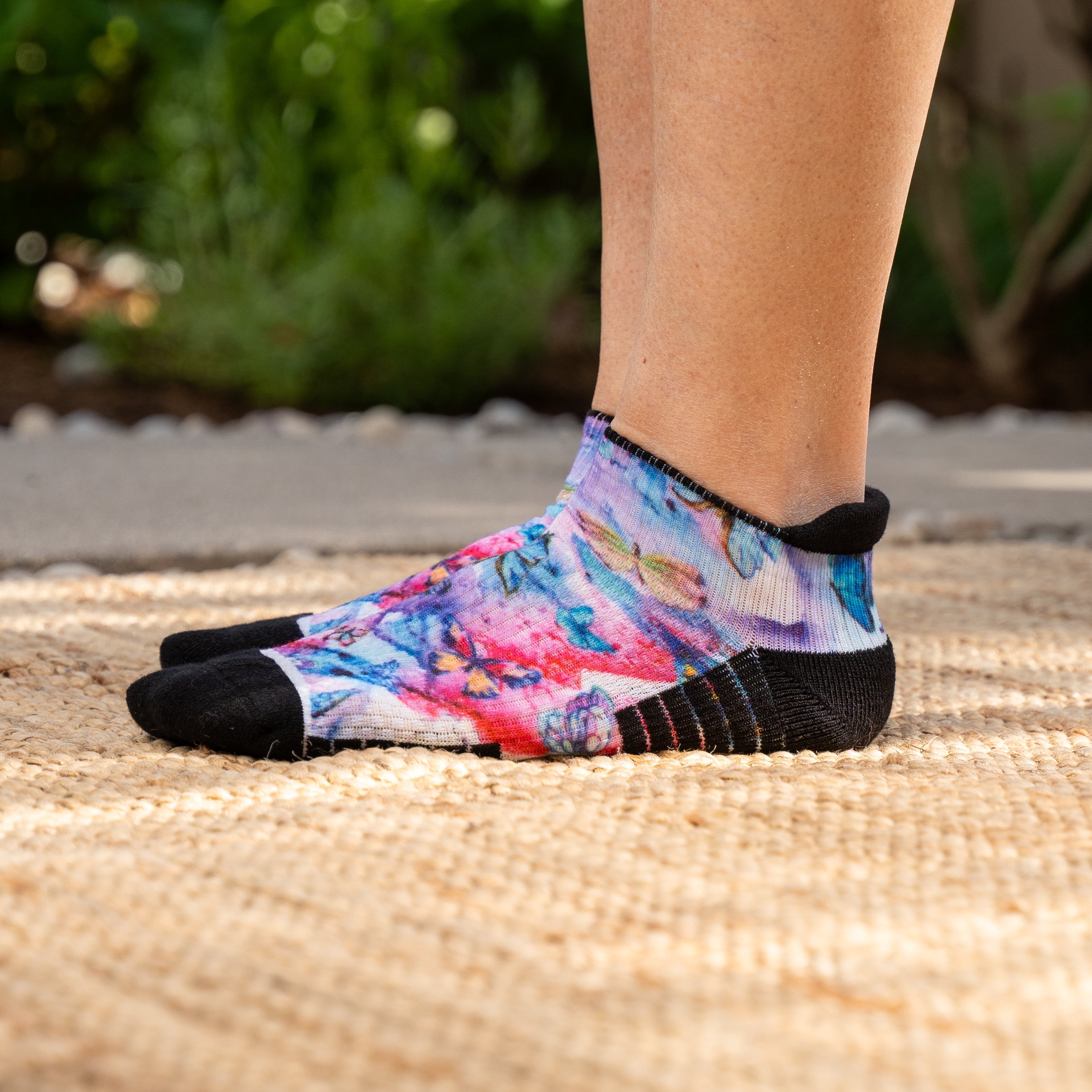 Butterfly Ankle Compression Socks