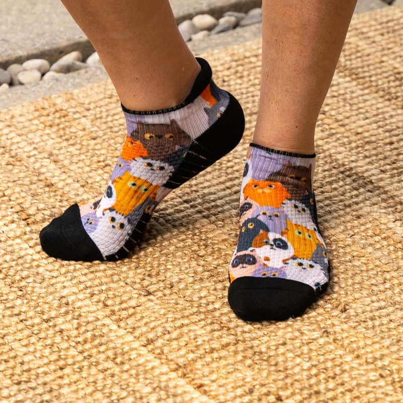 Cats Ankle Compression Socks