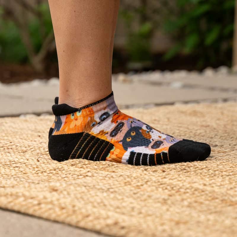 Cats Ankle Compression Socks