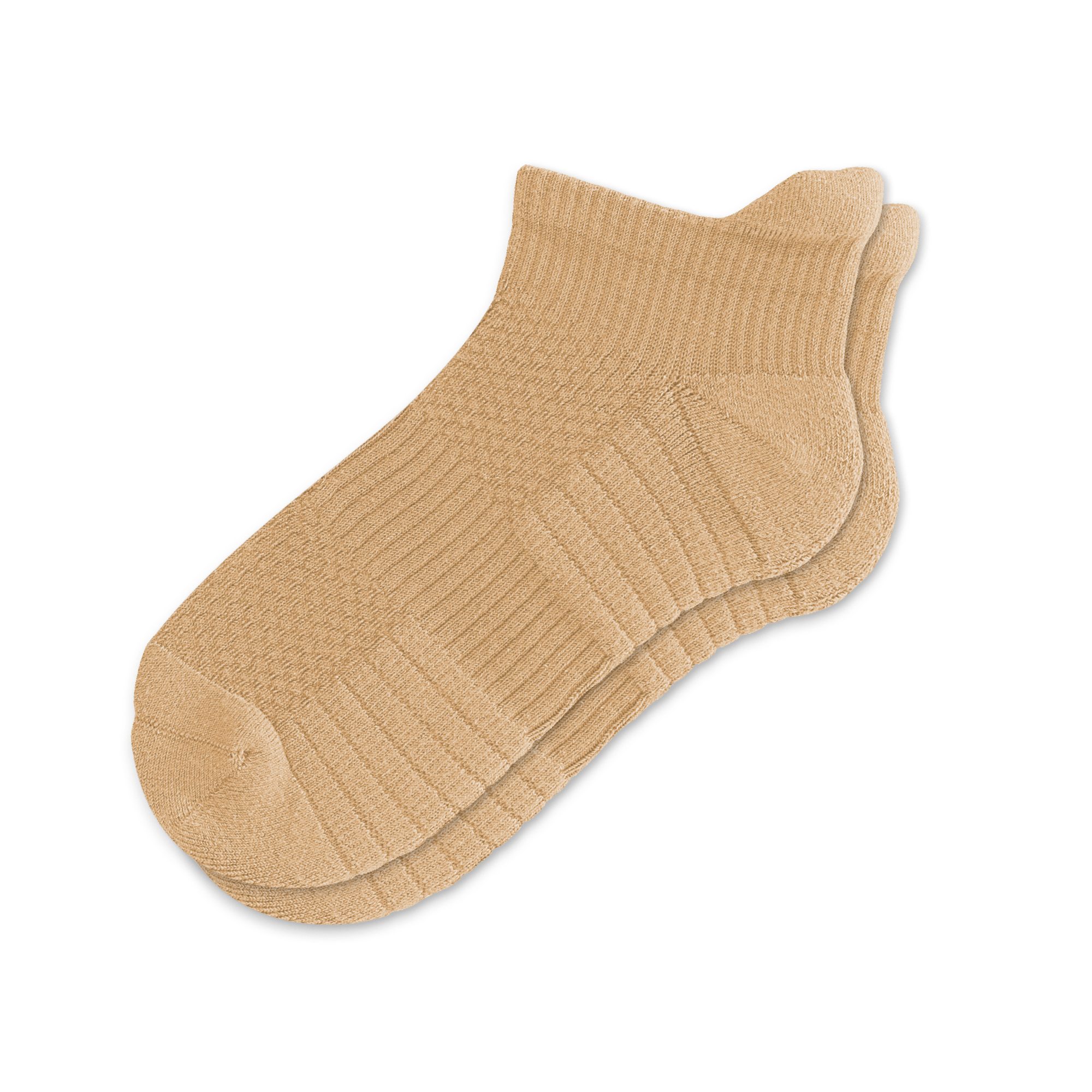 Tan Ankle Compression Socks