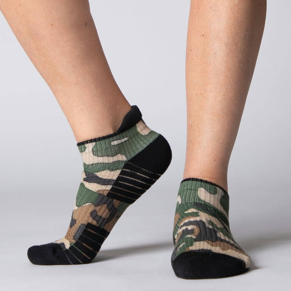 Army Camo Ankle Compression Socks