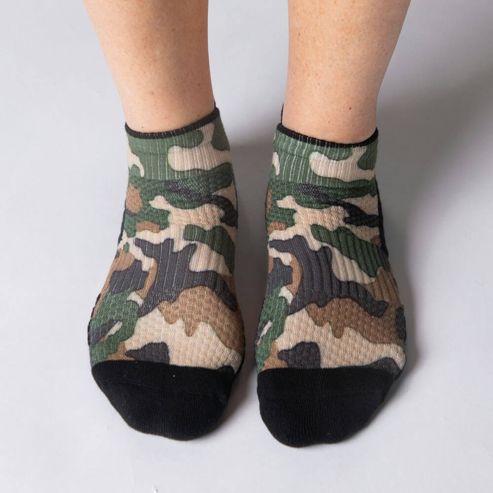 Army Camo Ankle Compression Socks