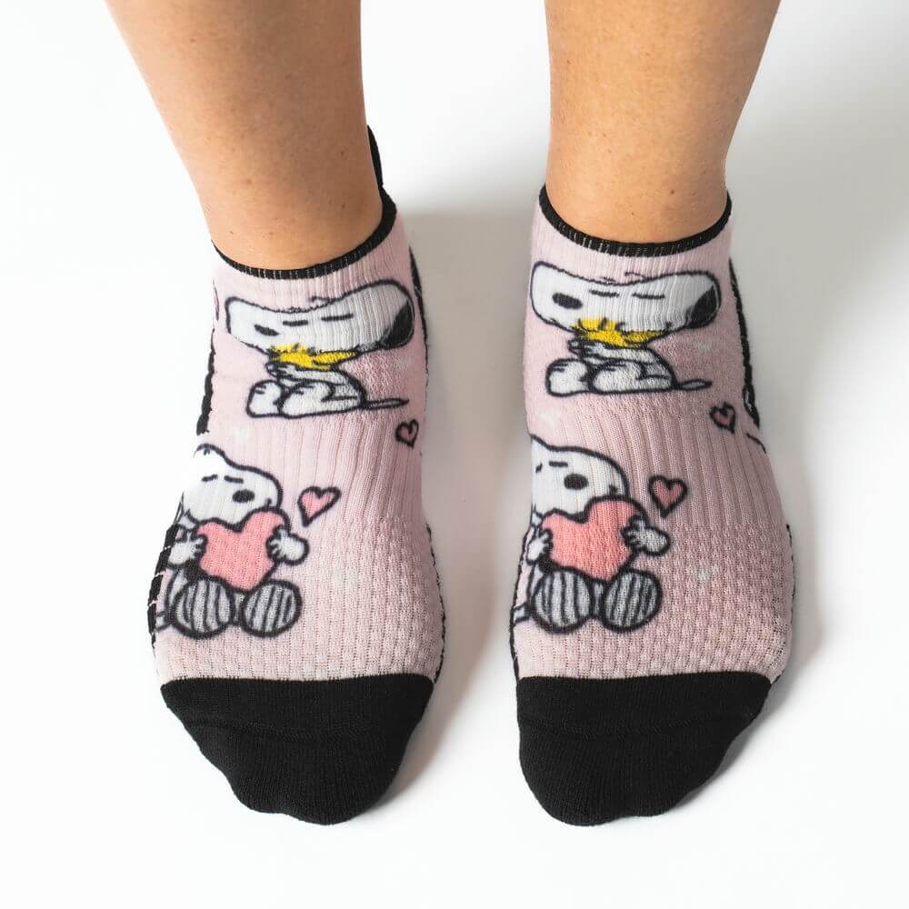 Snoopy Love Ankle Compression Socks