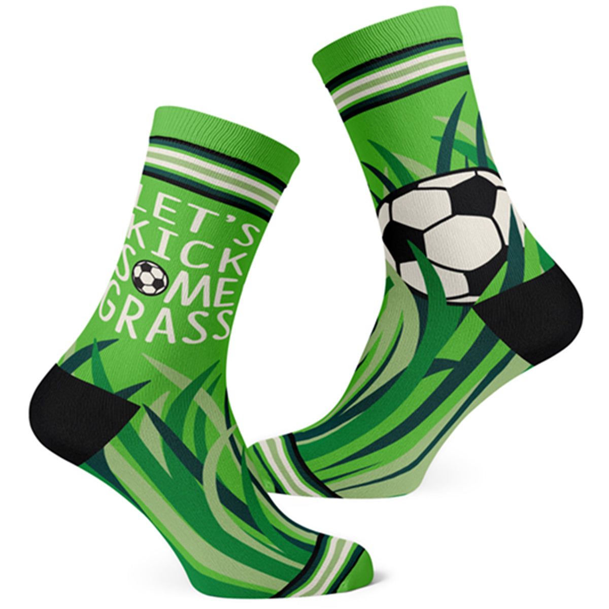 Soccer Let's Kick Some Grass