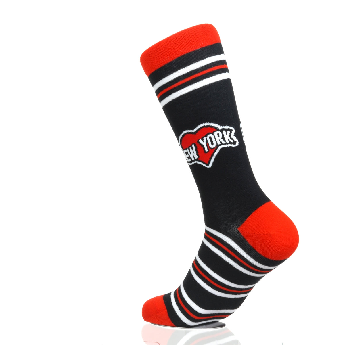 New York Heart Black Red