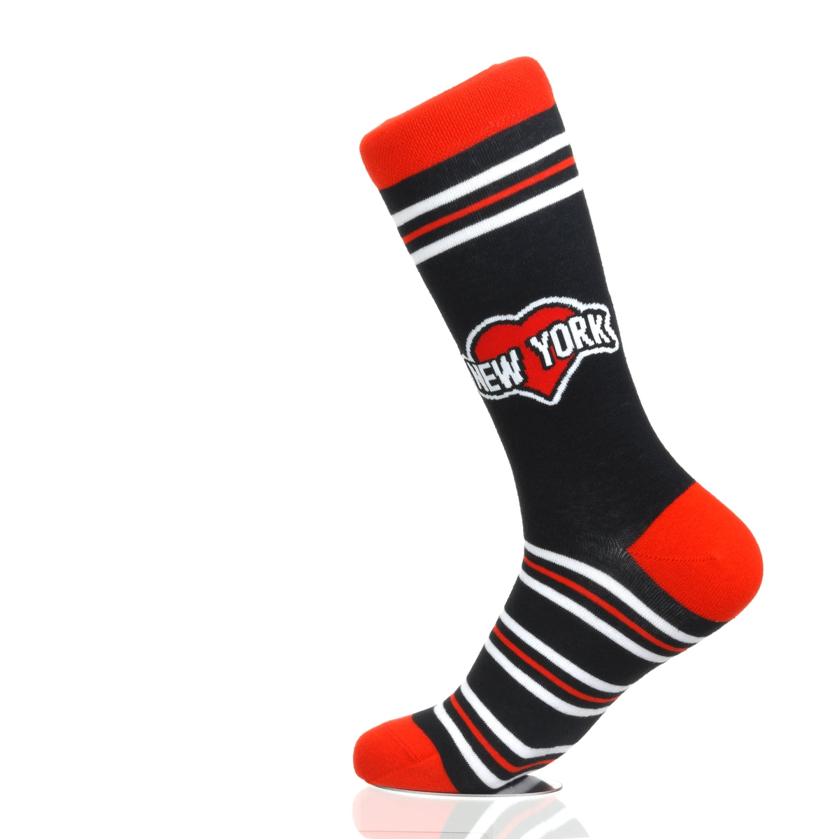 New York Heart Black Red