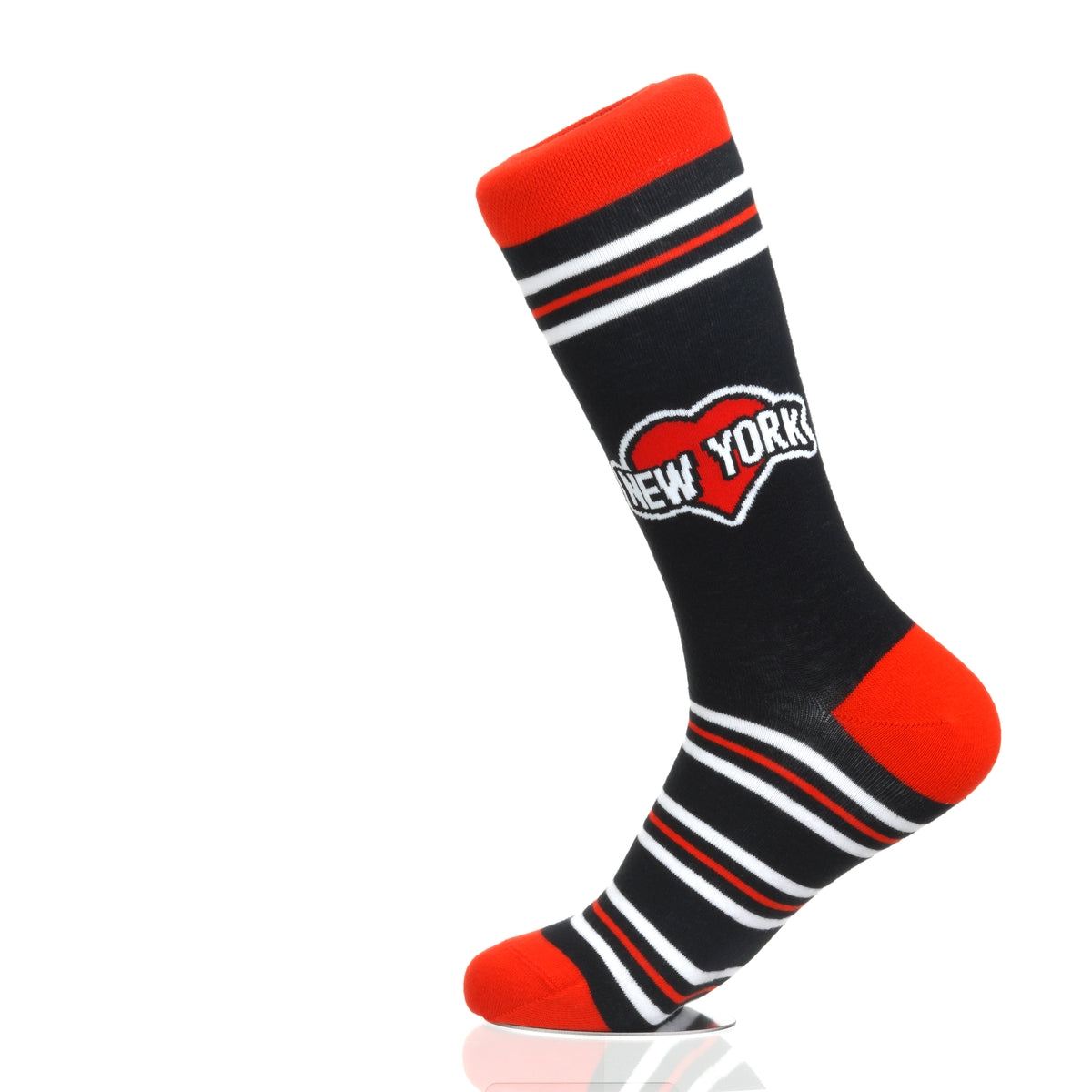 New York Heart Black Red