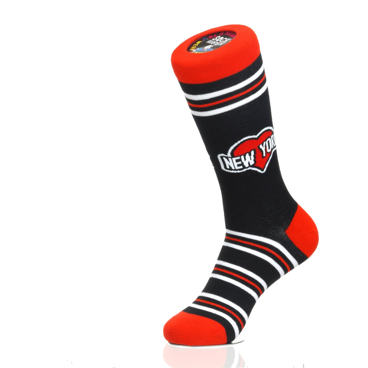 New York Heart Black Red