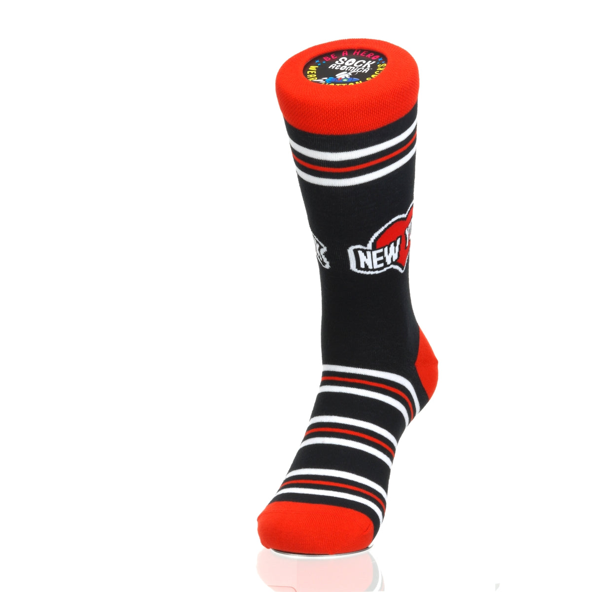 New York Heart Black Red