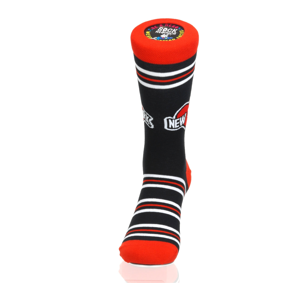 New York Heart Black Red