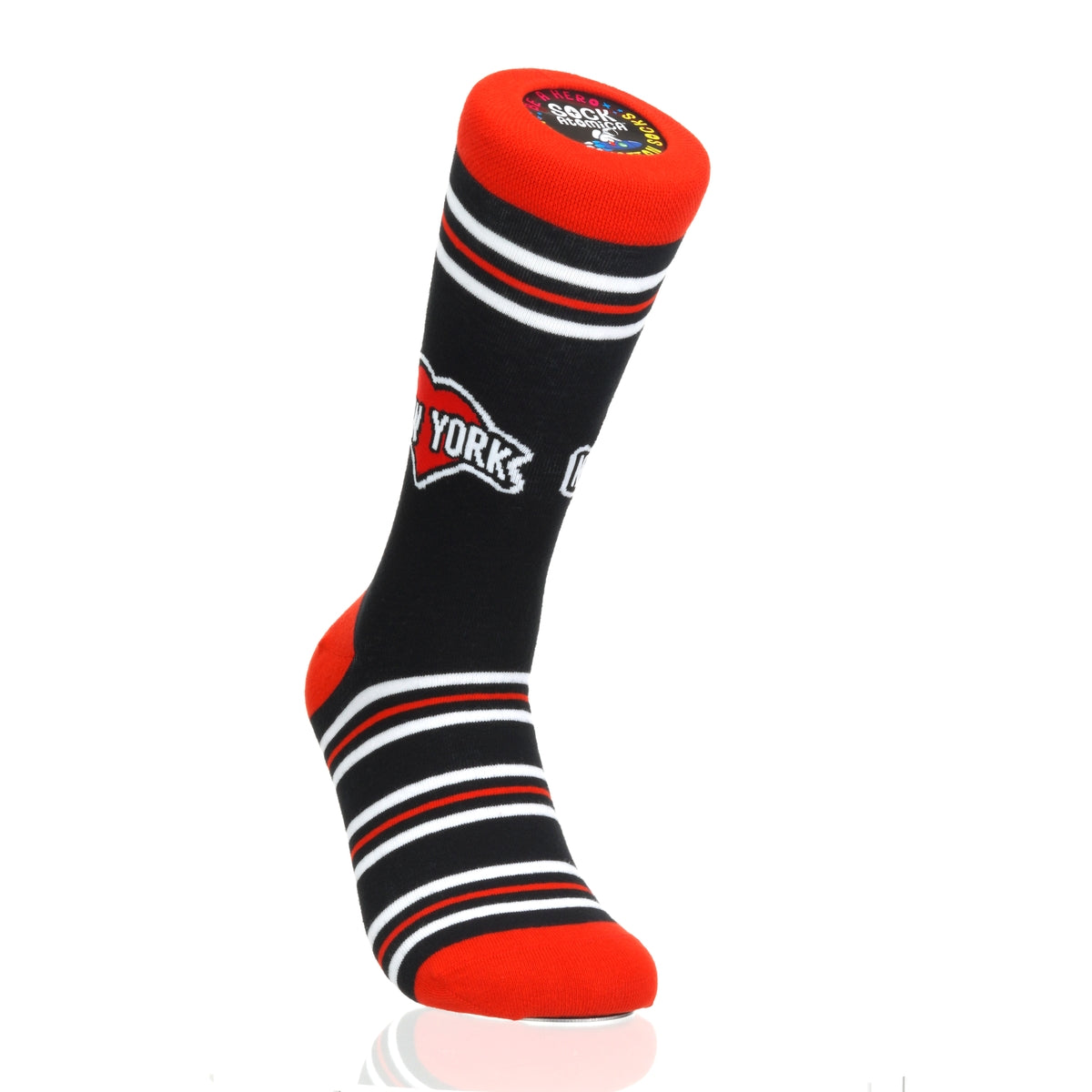 New York Heart Black Red