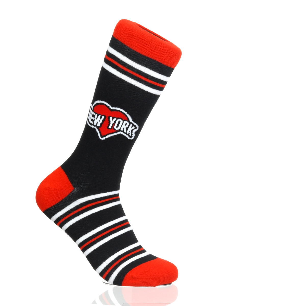 New York Heart Black Red