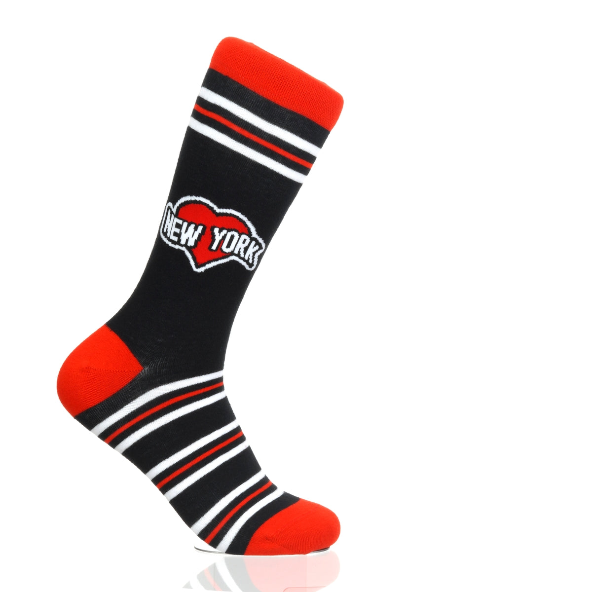New York Heart Black Red