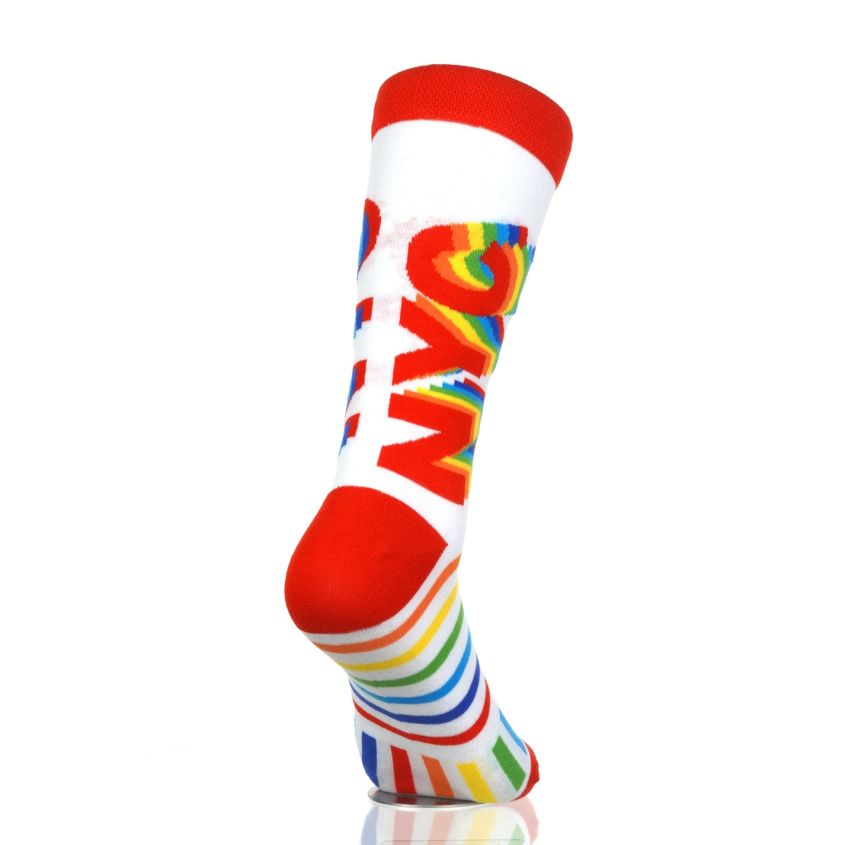 New York NYC Rainbow Step Letters