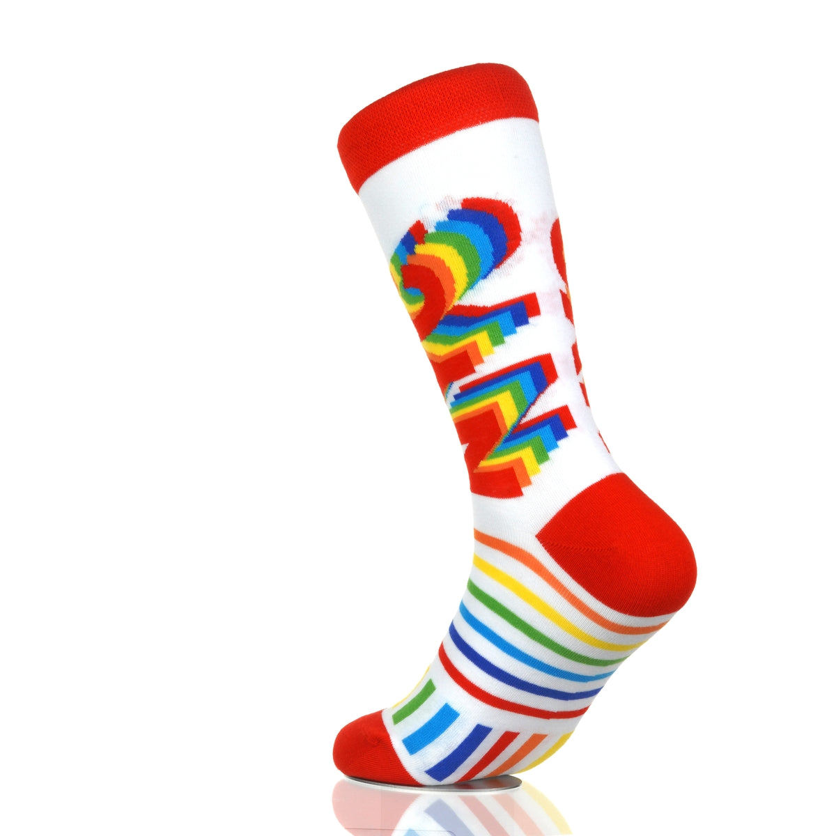 New York NYC Rainbow Step Letters