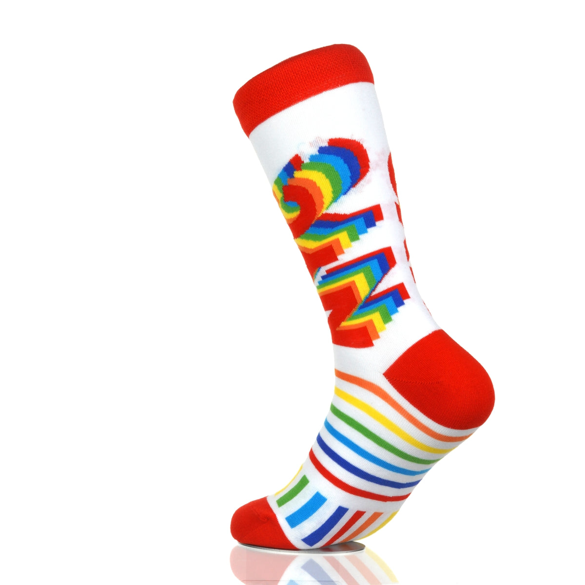 New York NYC Rainbow Step Letters