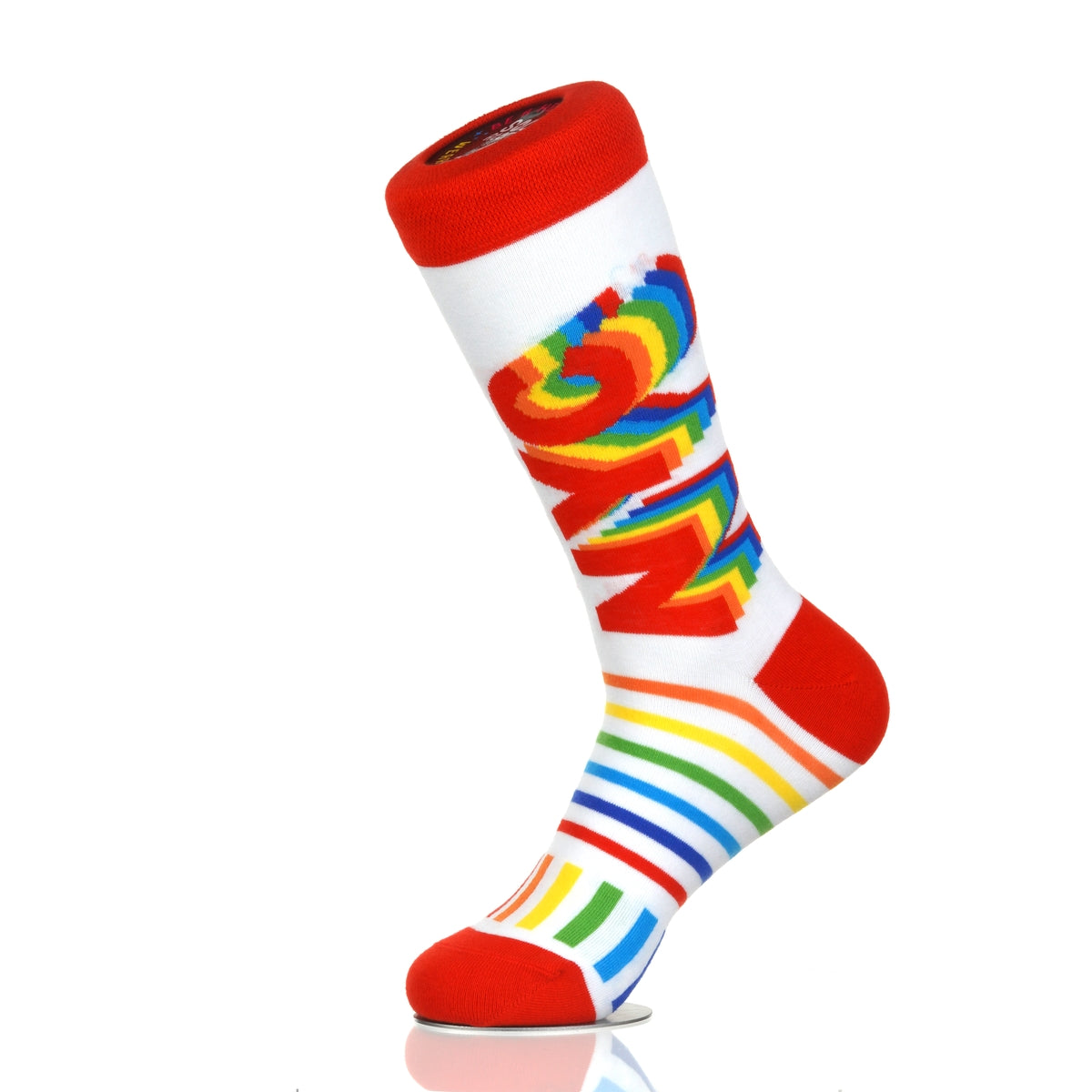 New York NYC Rainbow Step Letters