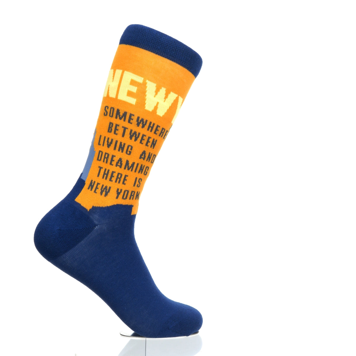 New York Quote Somewhere Between Living Dream