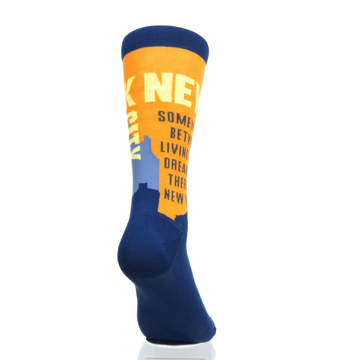 New York Quote Somewhere Between Living Dream