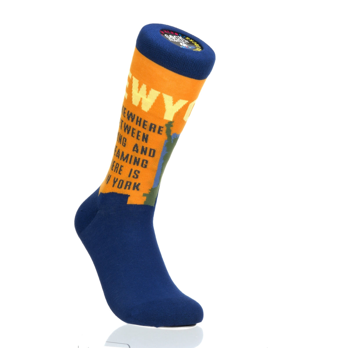 New York Quote Somewhere Between Living Dream