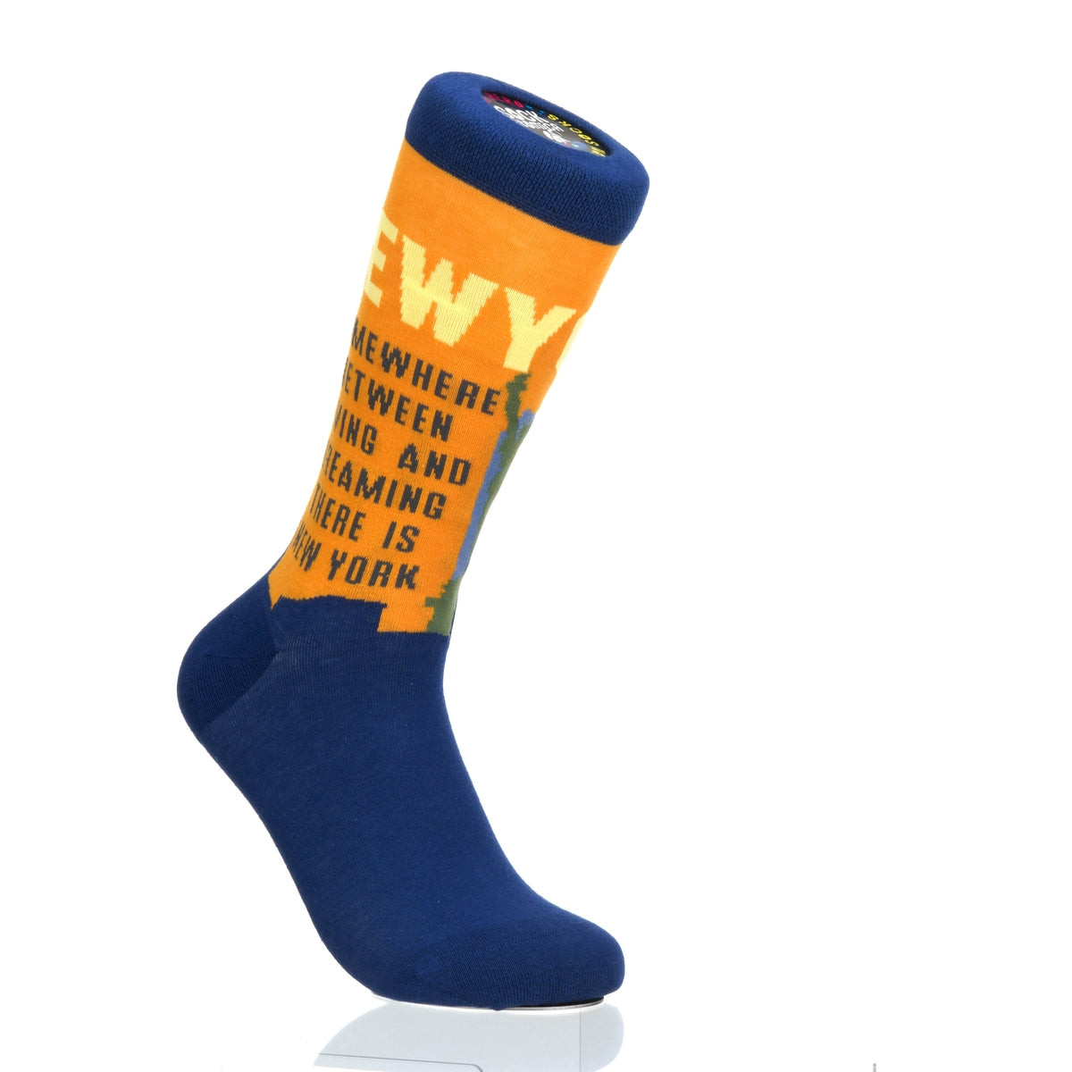 New York Quote Somewhere Between Living Dream