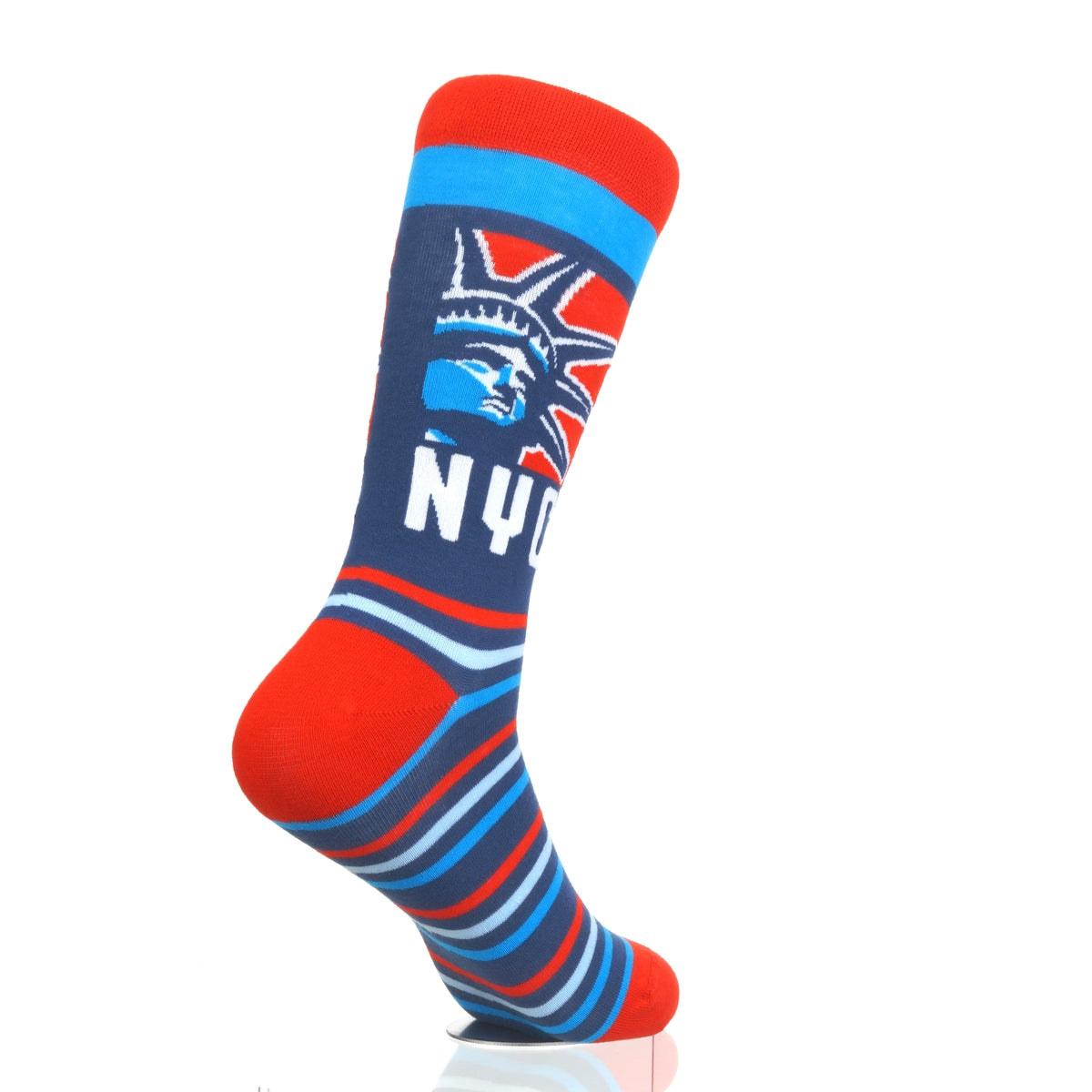 New York Statue Head RedWhiteBlue