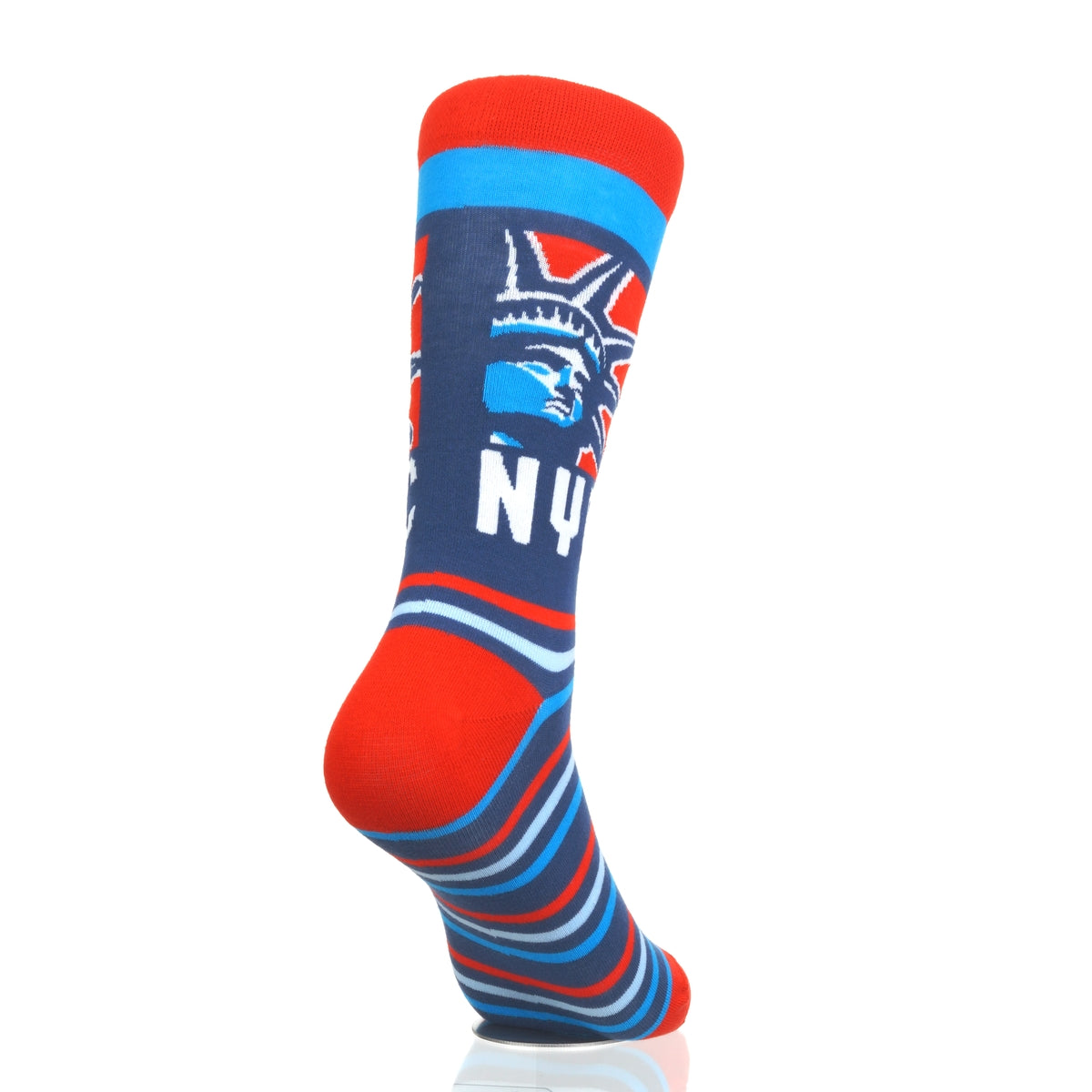 New York Statue Head RedWhiteBlue