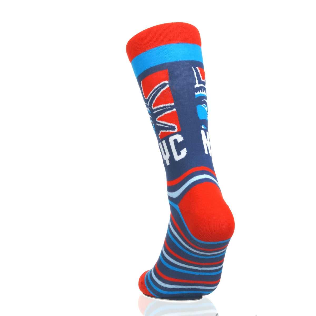 New York Statue Head RedWhiteBlue