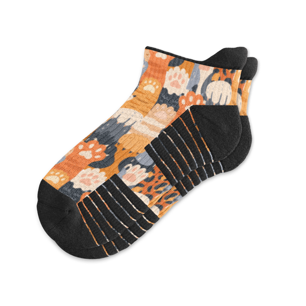 Cat Paws Ankle Compression Socks