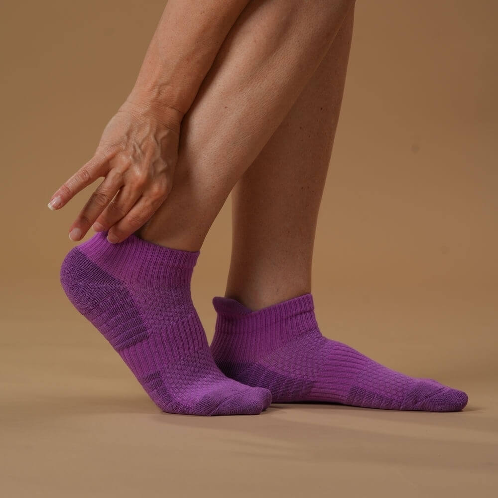 Amethyst Ankle Compression Socks