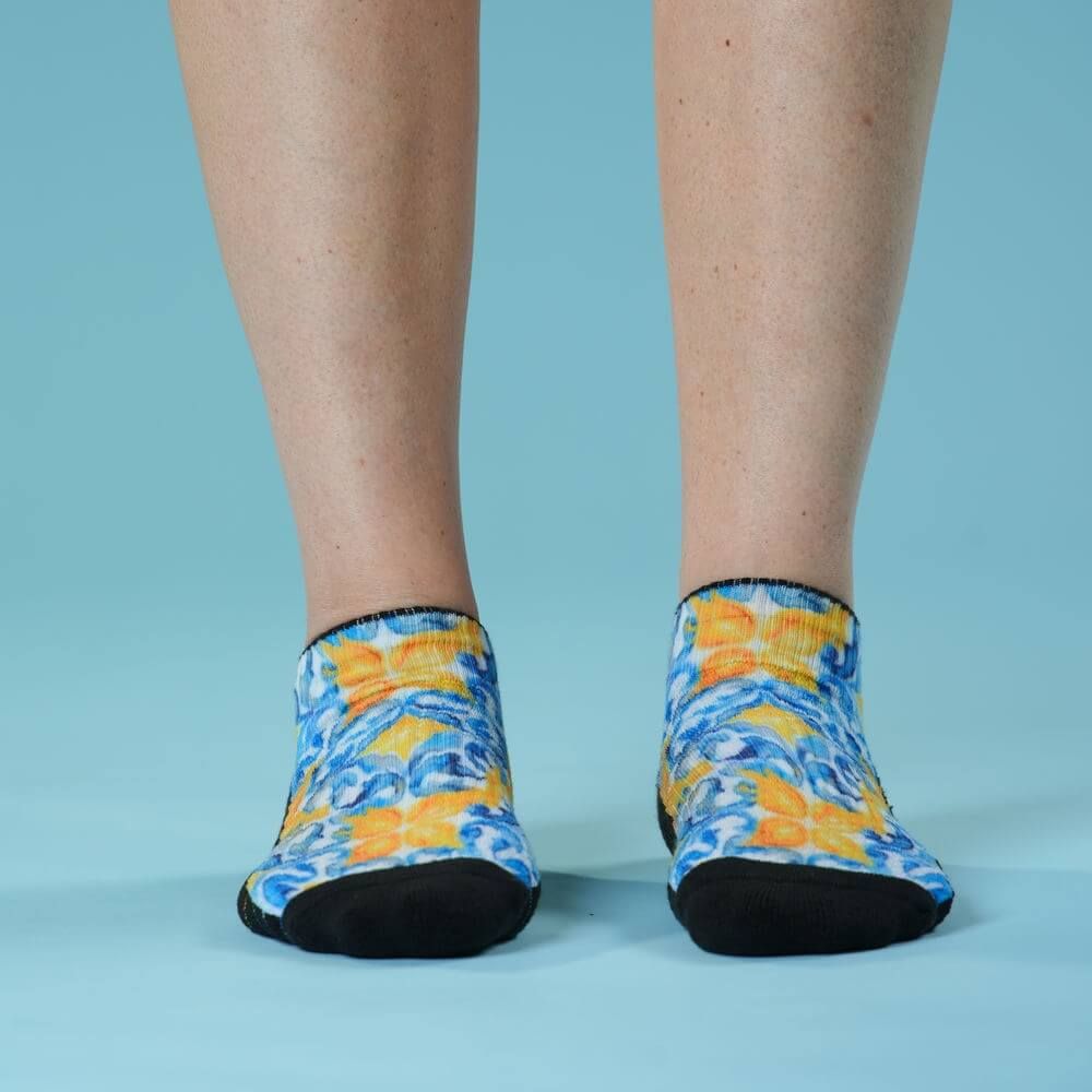 Mediterranean Ankle Compression Socks