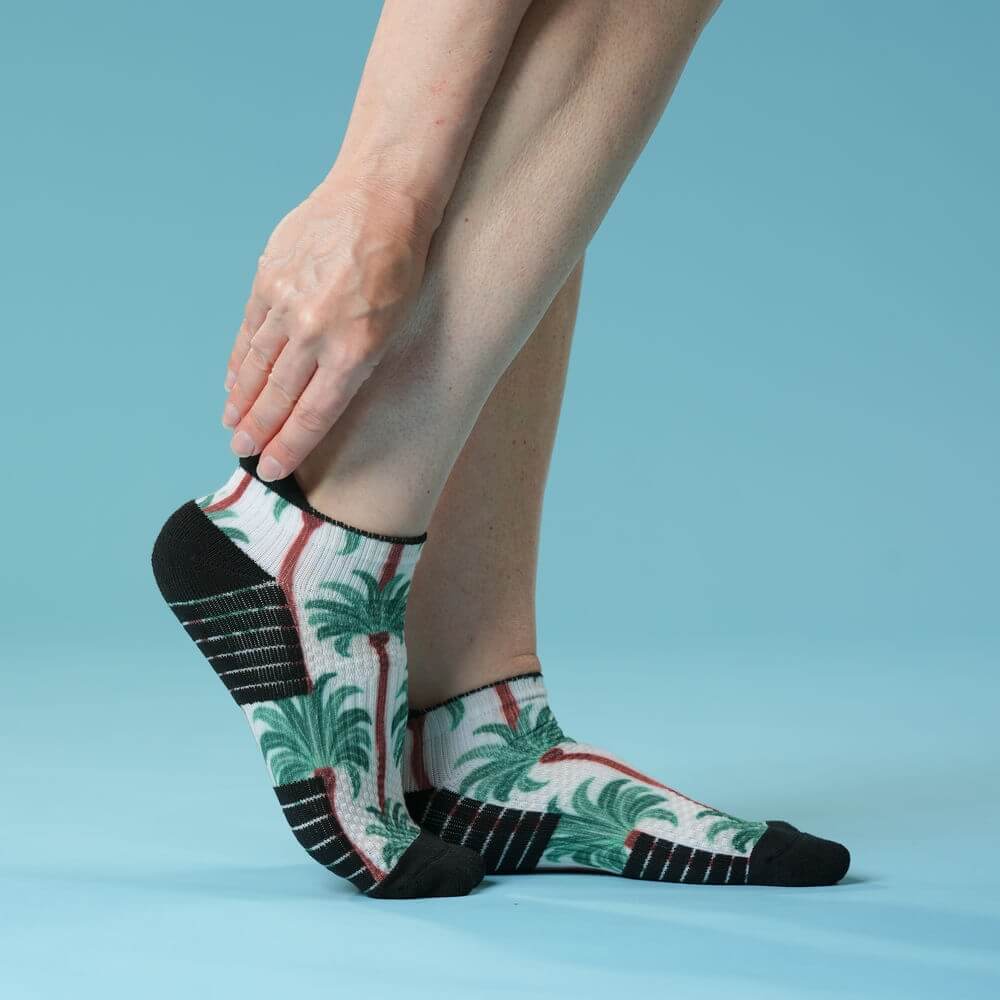 Desert Palms Ankle Compression Socks
