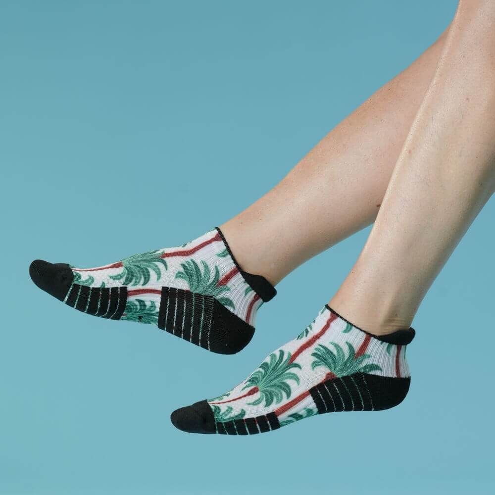 Desert Palms Ankle Compression Socks