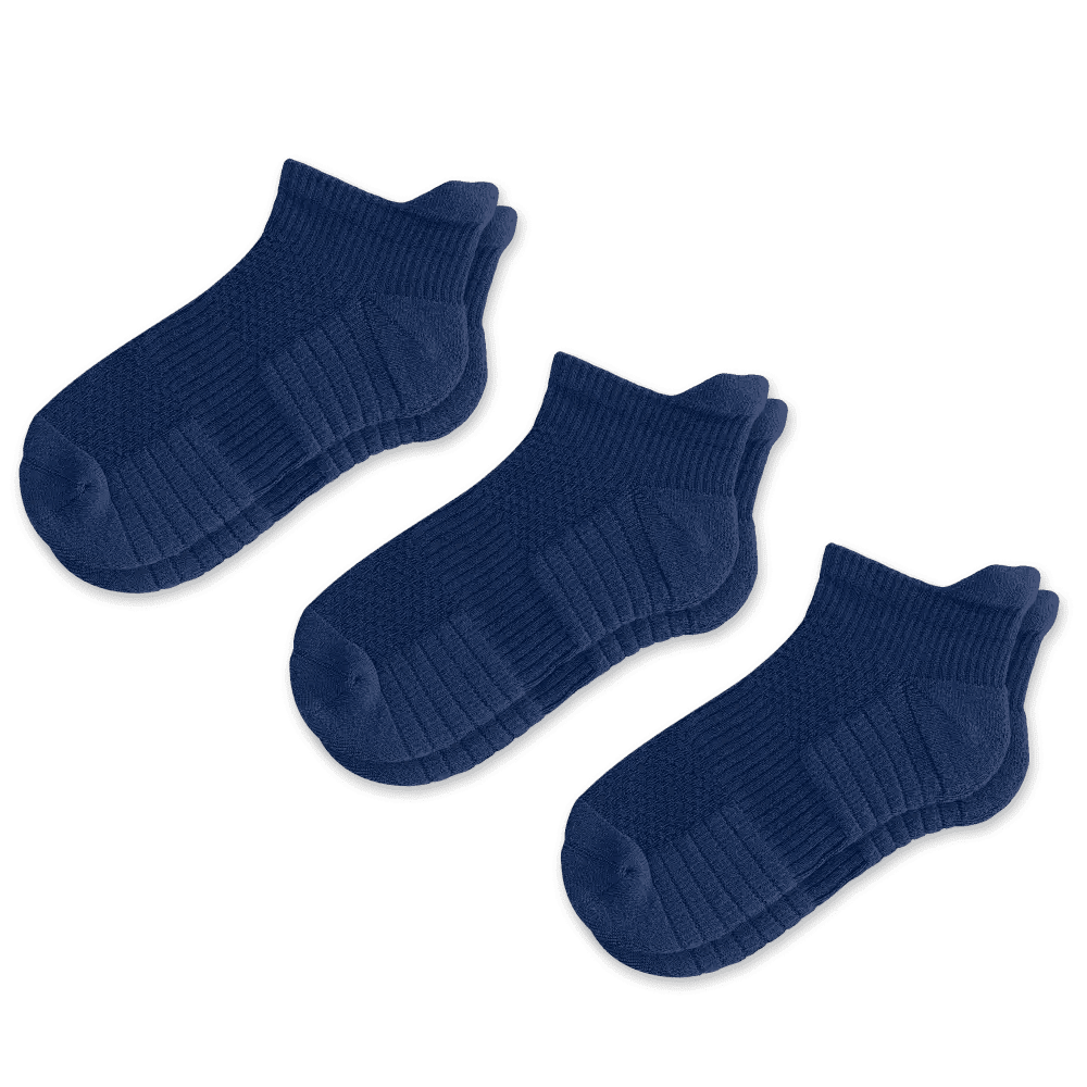 Navy Blue Ankle Compression Socks