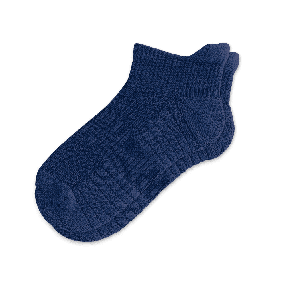 Navy Blue Ankle Compression Socks