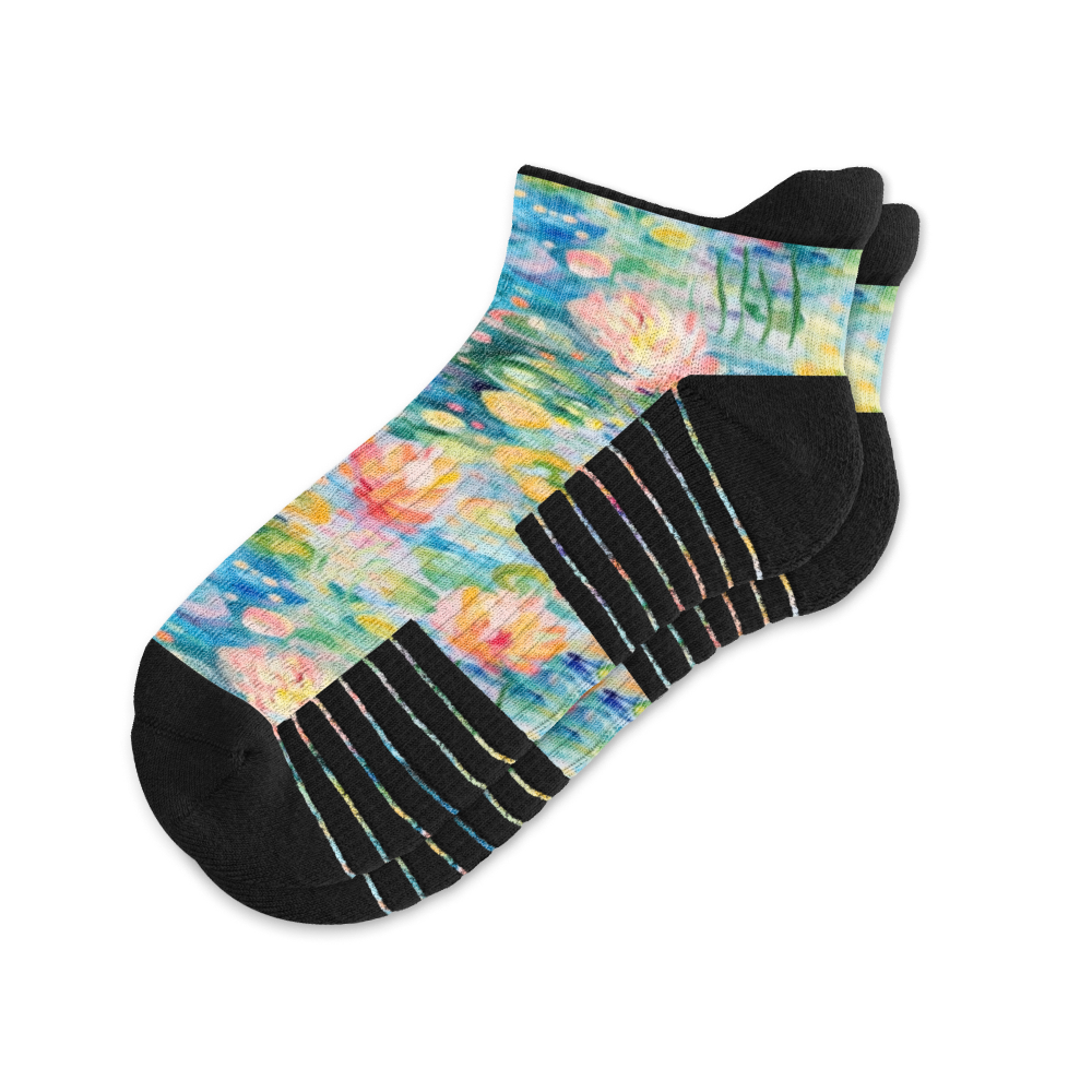 Pastel Pond Ankle Compression Socks