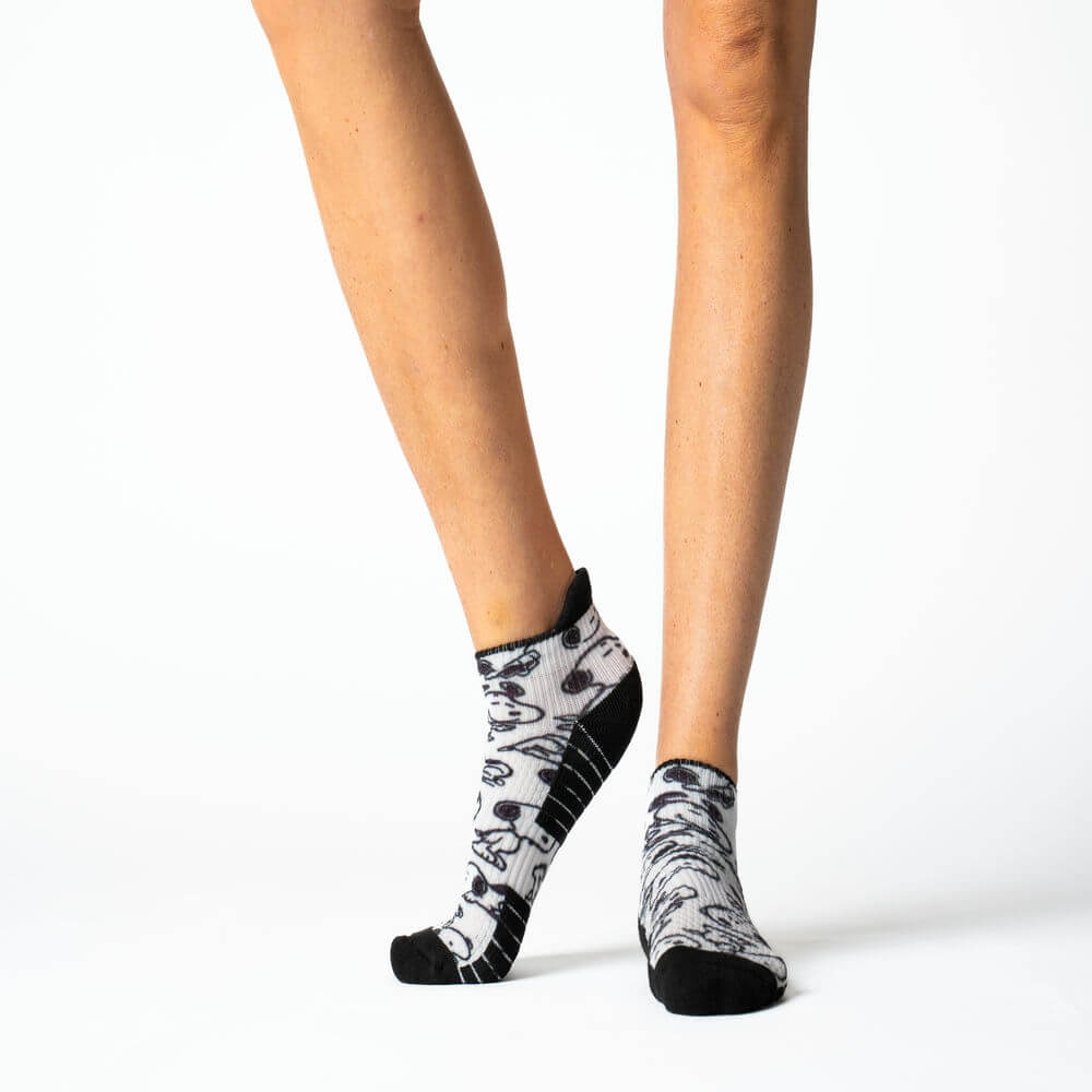 Snoopy Sox Ankle Compression Socks