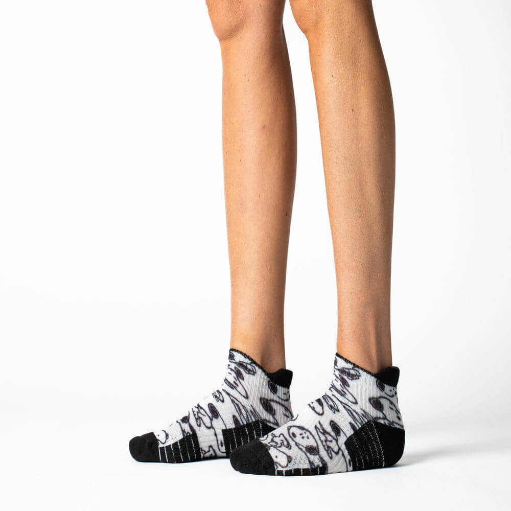 Snoopy Sox Ankle Compression Socks