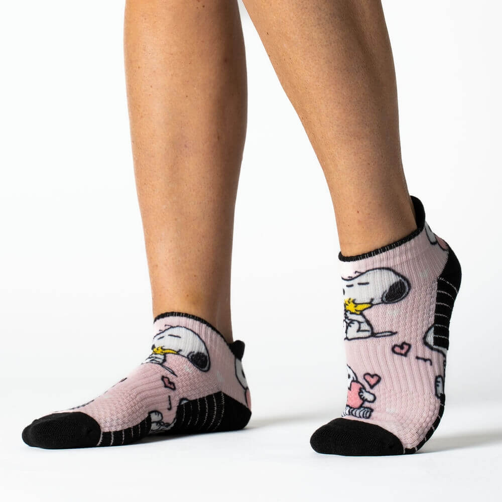 Snoopy Love Ankle Compression Socks
