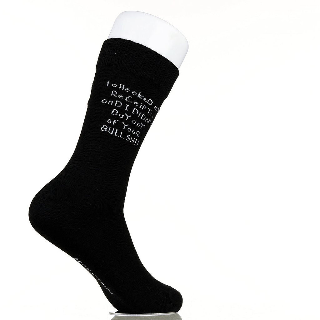 I Checked My Receipts