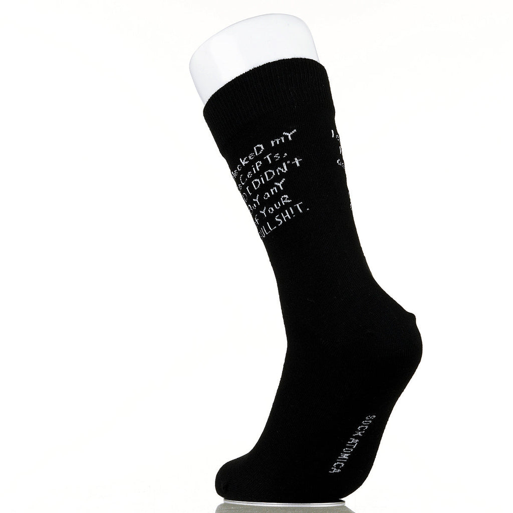 I Checked My Receipts