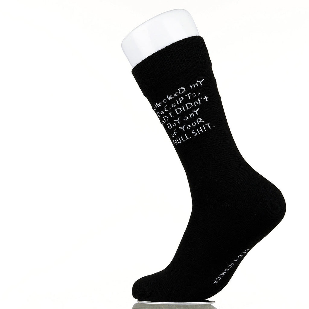 I Checked My Receipts