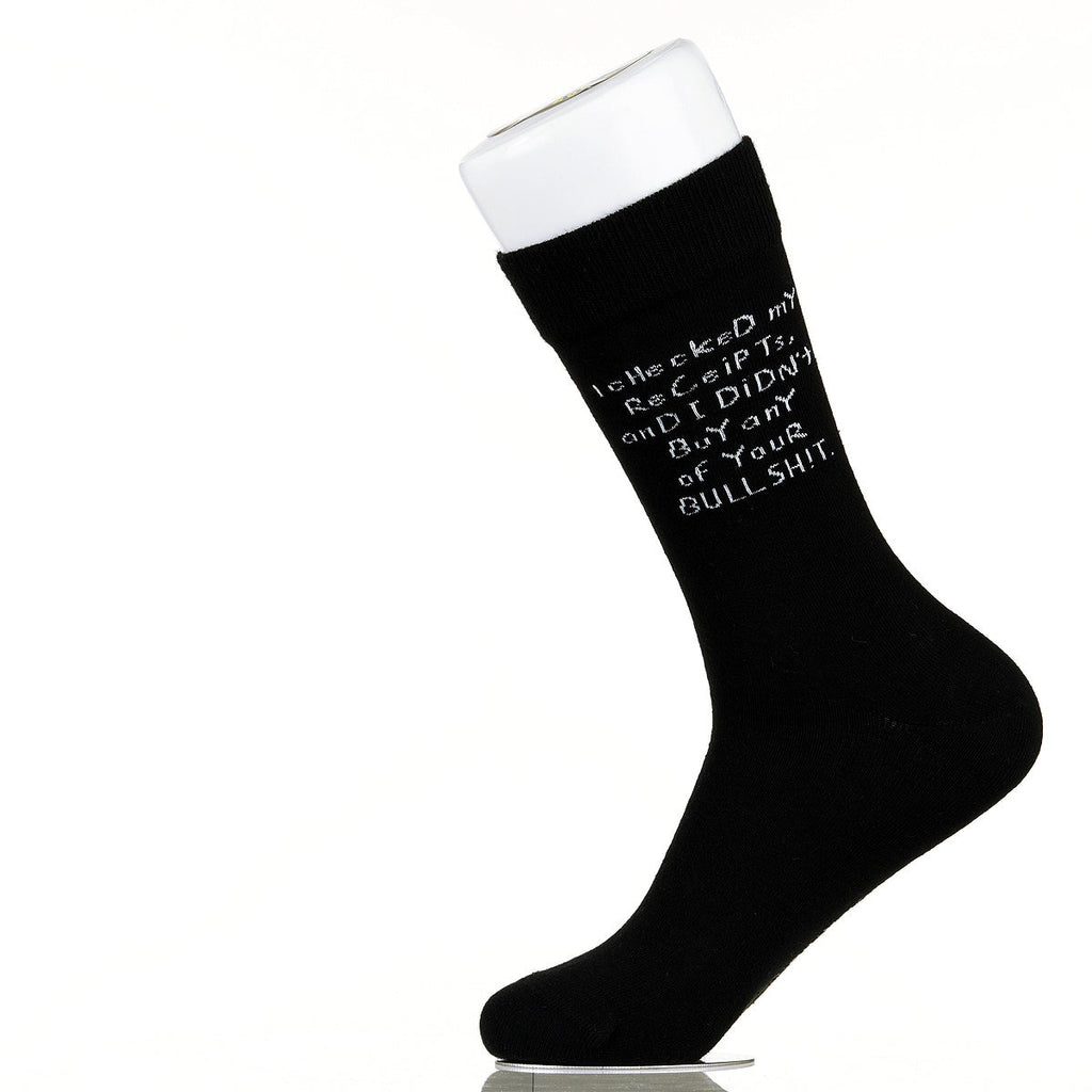 I Checked My Receipts