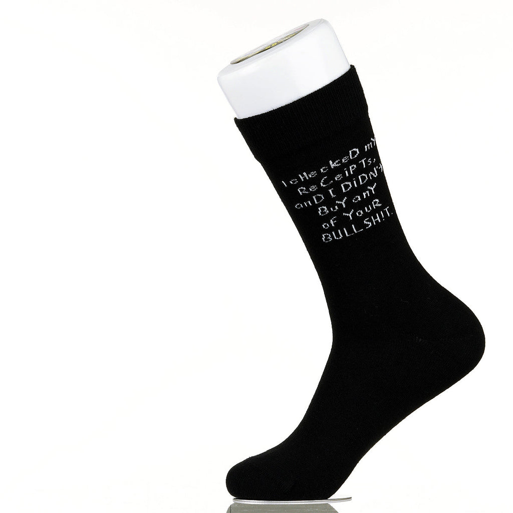 I Checked My Receipts