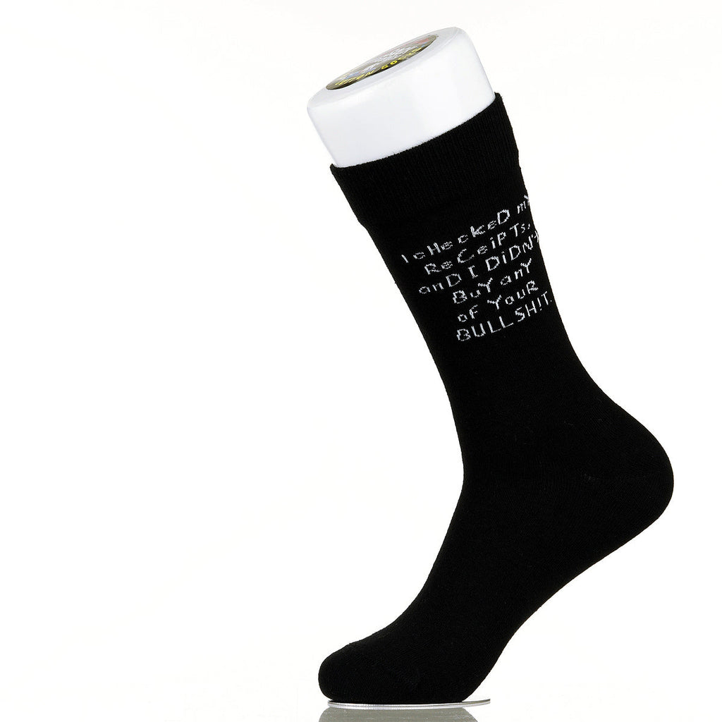 I Checked My Receipts