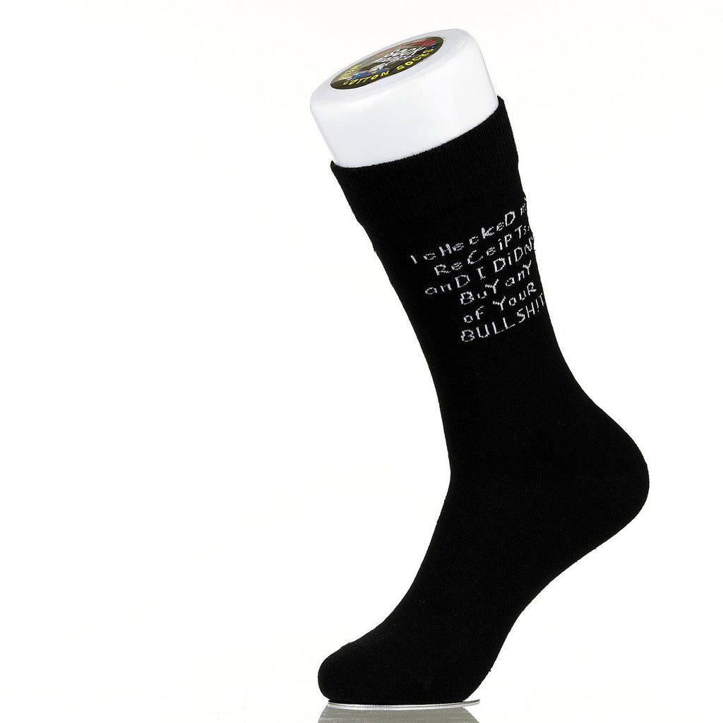 I Checked My Receipts