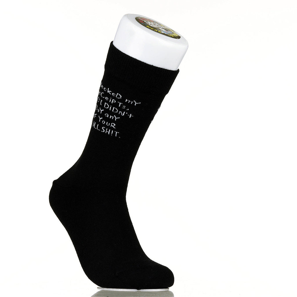 I Checked My Receipts