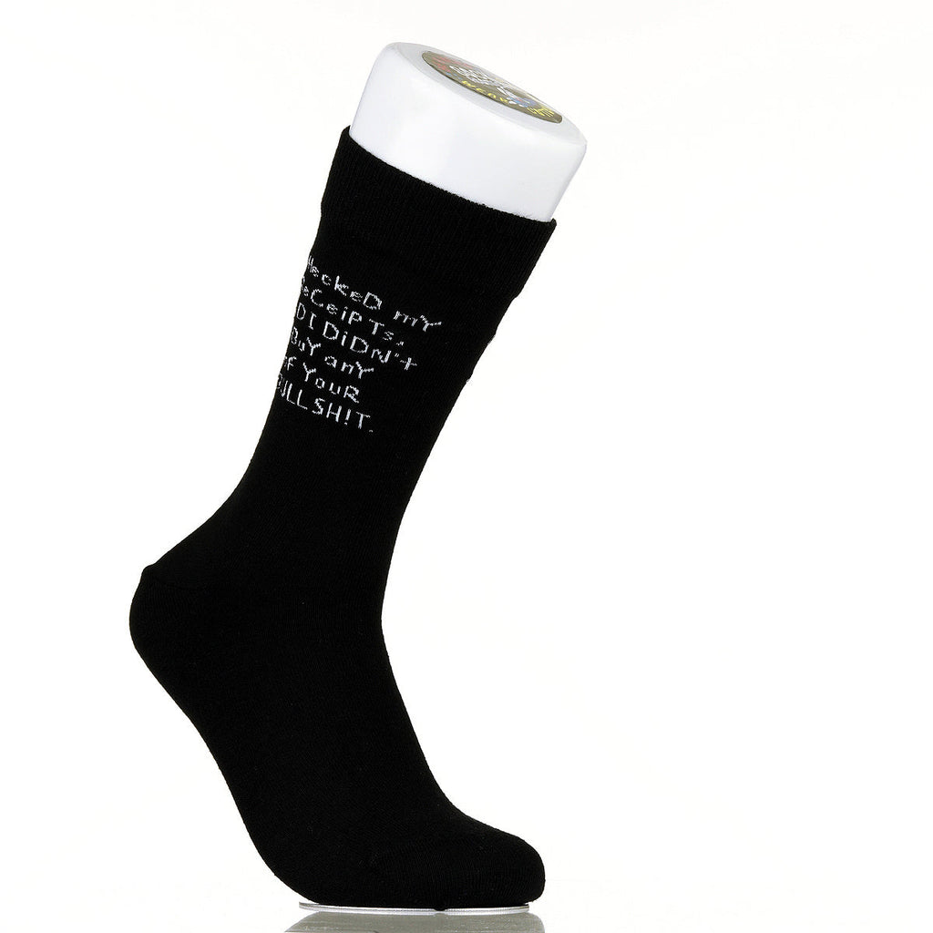 I Checked My Receipts